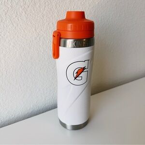 Minnesota Vikings Skol Gatorade Stainless Steel 26 fl oz White Water Bottle